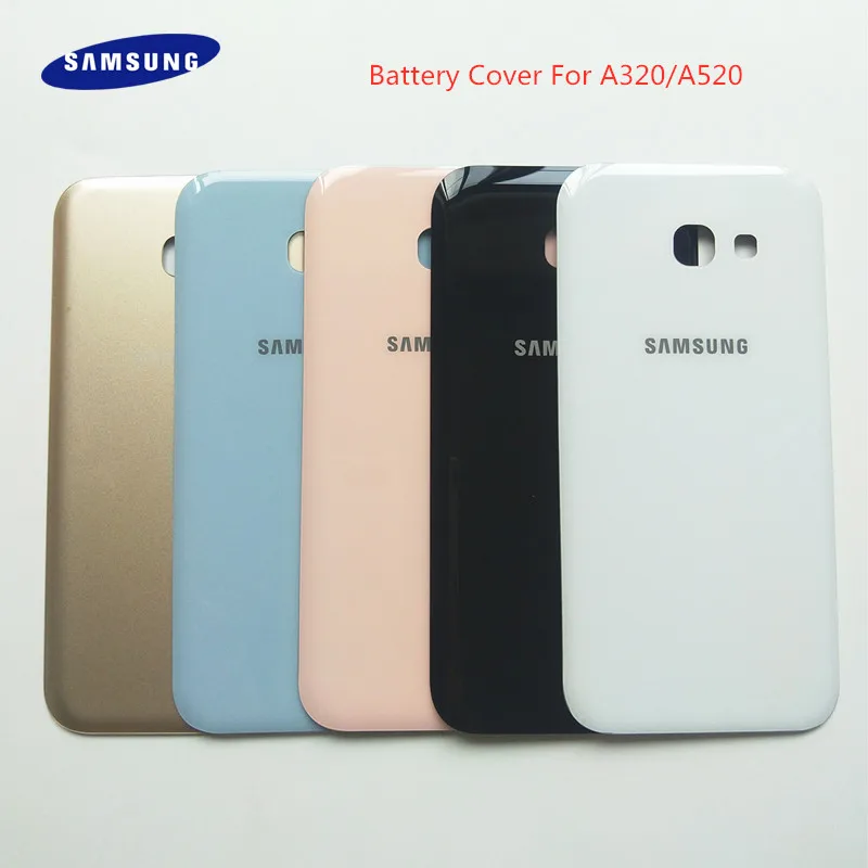 

A320 A520 Cover Original SAMSUNG Galaxy A3/A5 2017 A320F A520F Back Battery Cover Door Rear Housing Case Replacement Shell