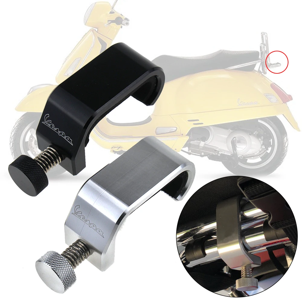 Для Vespa All модель GTS LX LXV Sprint Primavera 50 125 250 300 сумка Рамка крючок Crotchet Грипсы