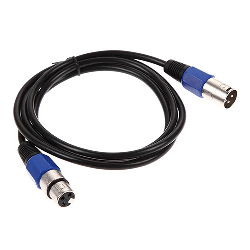 XLR штекер Женский 3 pin микрофон экранированный микрофонный кабель аудио удлинитель шик