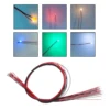 10Pcs/Set Miniature Train Railway Lamppost Mini Garden Lawn LED Lights Diorama Reusable Tr eless Adhesive Nano Tape Posters 1