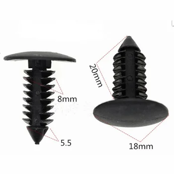 

Nylon Rivets Accessories 200Pcs set Auto Car 8mm Hole Plastic Fastener