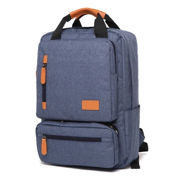 

Large Capacity Casual Anti Scratch Adjustable Strap Carrying Unisex Travel Oxford Fabric Laptop Backpack Two Way Zipper