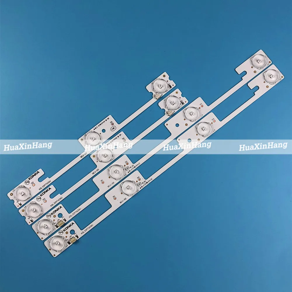 100 шт. Новинка для Konka KDL32MT626U(50 * 4 светодиодный + 50 3 светодиода) 35019055 35019056 светильник