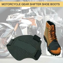 Износостойкая мотоциклетная Замена передач мотоциклетная нескользящая резиновая защита обувь защитный изоляционный элемент защитные аксессуары