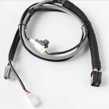 

USB AUX Interface 5 Pin Plug Adapter Harness Cable Kit for Toyota Corolla Camry Reiz RAV4 Prius Verso Highlander