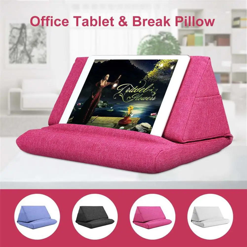 

HKML Multifunction Laptop Tablet Pillow Foam Pad Laptop Cooling Pad Tablet Stand Holder Stand Lap Rest Cushion For Ipad