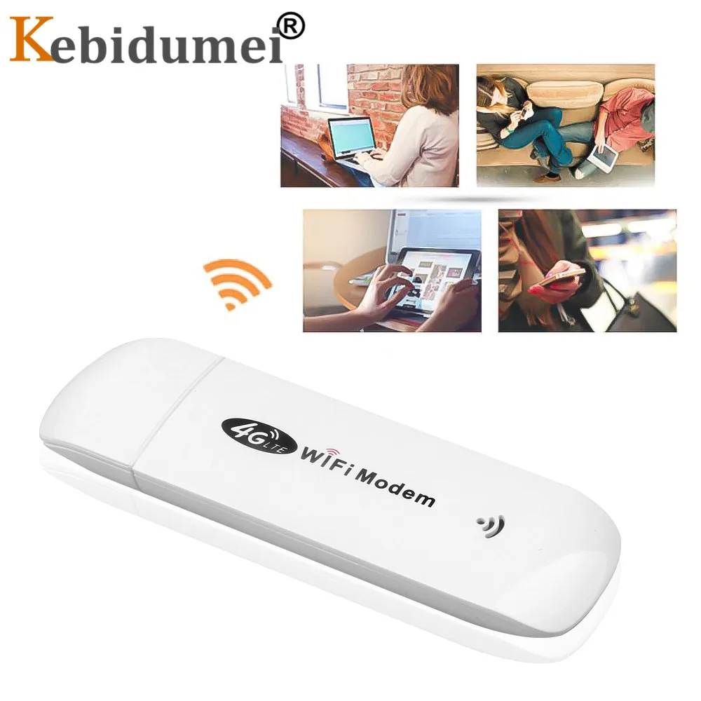4G LTE FDD Wi-Fi модем сетевой адаптер Мобильная точка доступа SIM-карта USB Беспроводной