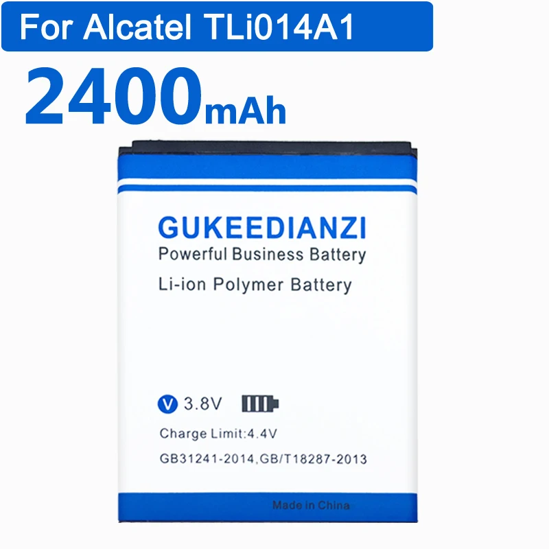 Аккумулятор TLi014A1 2400 мАч для Alcatel Pixi 3 4 5 дюйма 4027 4027A 4027D 4027X 4010 4010D 4012 4030D 4030A 4030 5020D