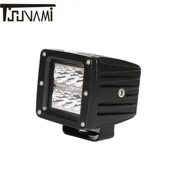 

18W IP67 Offroad Led Light Bar For Cars Work Light Spot LED Driving Light For Jeep ATV Truck