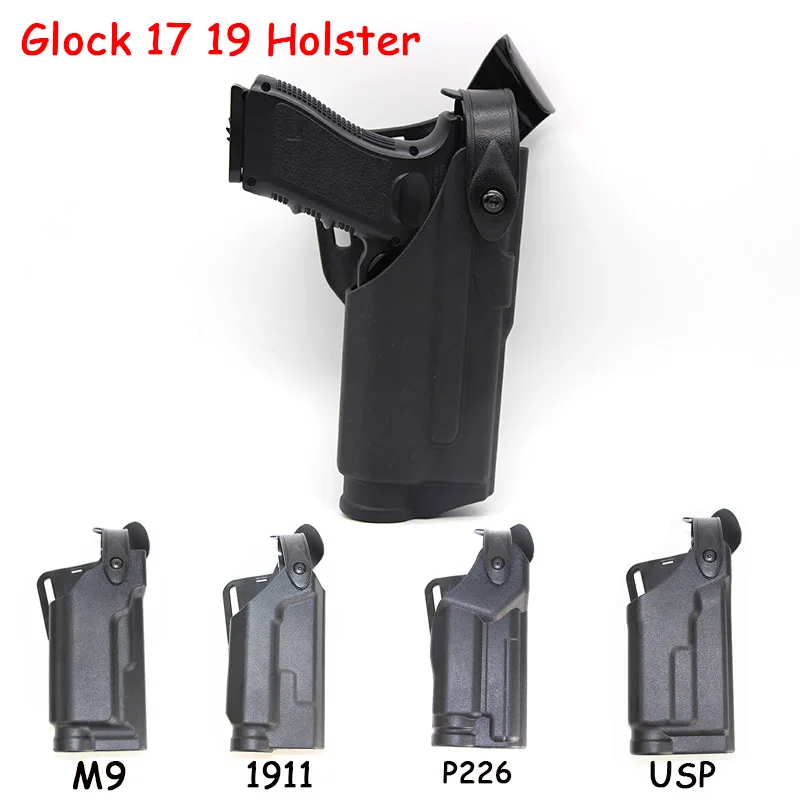 Тактический ремень для страйкбола кобура пистолета Glock 17 19 M9 1911 P226 USP военный