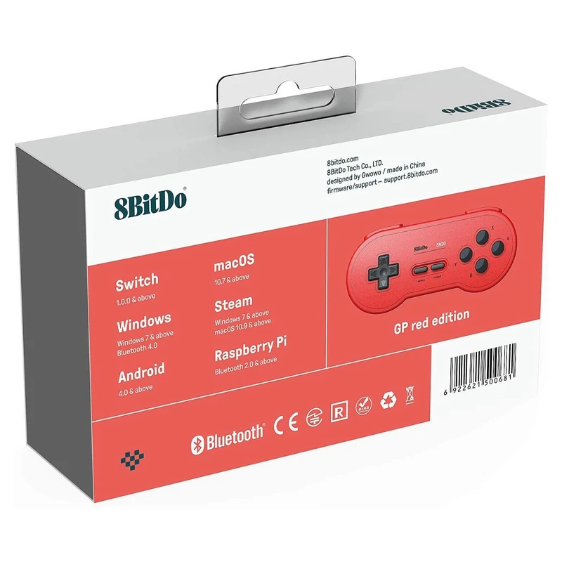 8bitdo Sn30 GP Bluetooth геймпад для nintendo переключатель, Windows, Mac OS, Android