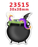 30 шт hollaween характер плоское украшение из смолы PR 23292 - Цвет: 23515