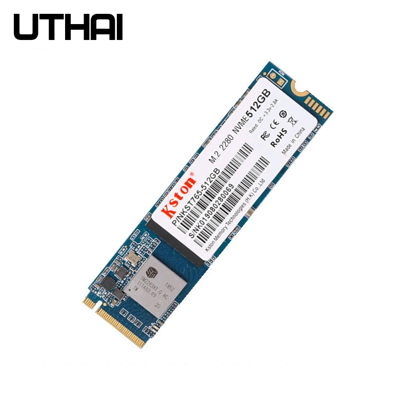 UTHAI MVMe Solid State Drive PCIe Protokol 128G 256G 512G SSD