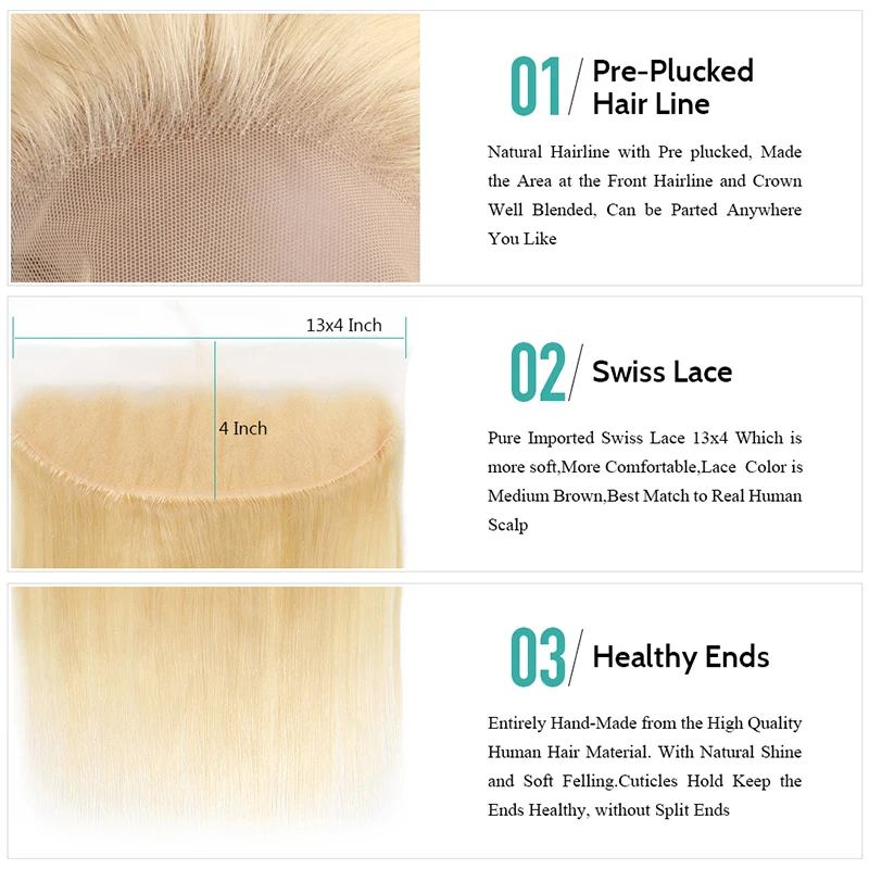 Allove прямые пряди для волос, с фронтальной частью, Remy, бразильские волосы, волнистые пряди, с застежкой, блонд, человеческие волосы, пряди с застежкой