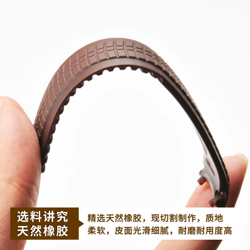 Silicone watch band substitute patek philippe Aquanaut series 5164 5165 5167 men's watchband sports waterproof 21mm