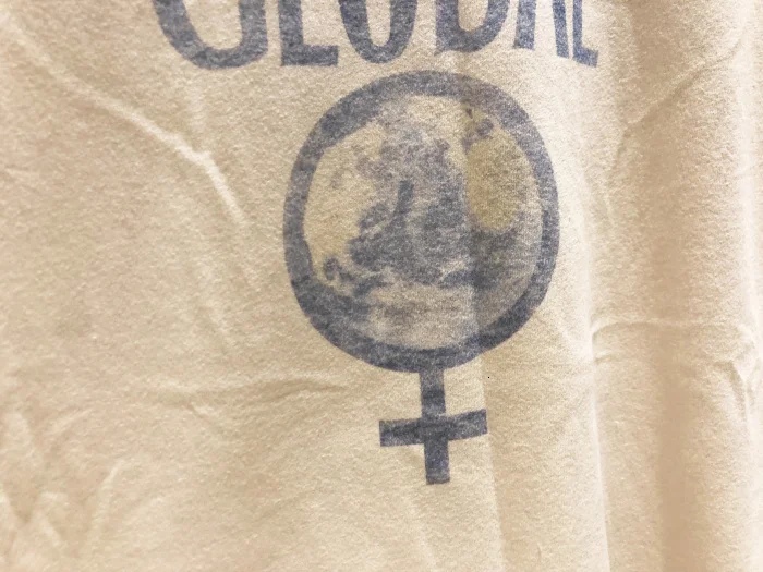 Sisterhood global printing Женская футболка из хлопка и льна Повседневная Удобная футболка женская рубашка высокого качества футболка