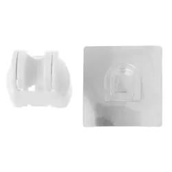 Регулируемый ручной держатель душевой головки кронштейн пластиковый самоклеящийся адаптер для ванной комнаты