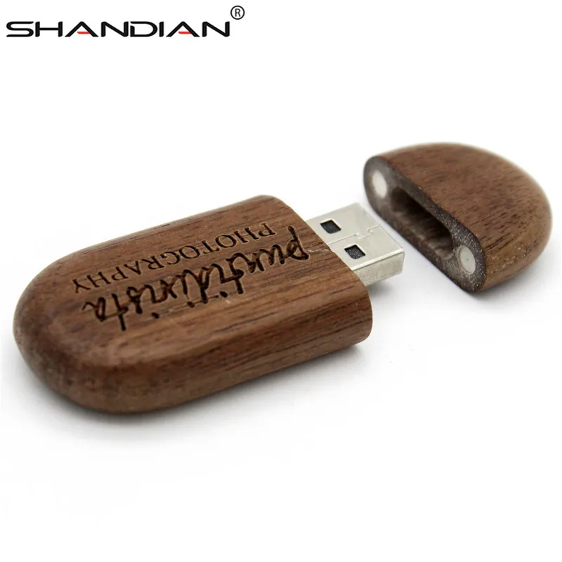 SHANDIAN wood usb флешка 4 ГБ 8 16 32 64 Флешка подарки карта памяти U диск 100% реальная емкость