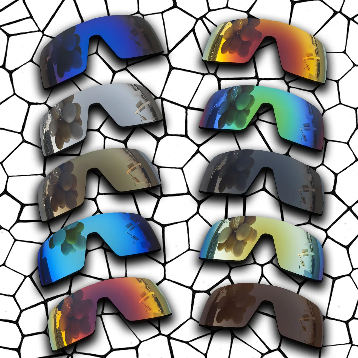 

Polarized Sunglasses Replacement Lenses for-Oakley Sutro S Frame - Varities