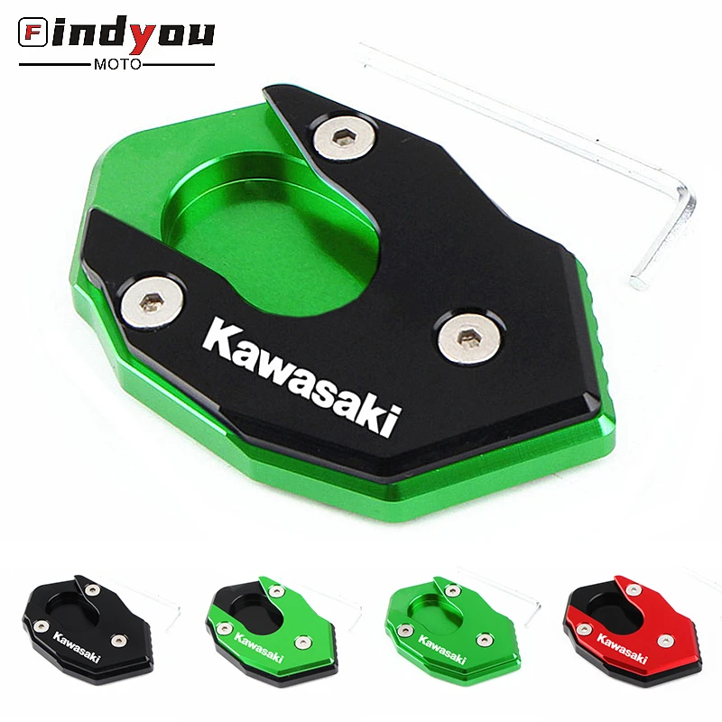 Для KAWASAKI ZX6R ZX10R Z1000/SX ER6N ER6F NINJA650 Versys 1000 Мотоцикл с ЧПУ подставка боковая расширение