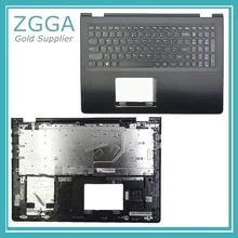 Верхний чехол для lenovo Flex 3 15 3-15 1570 1580 Yoga 500-15 чехол с подставкой для рук Клавиатура США Черный 460.03s050014