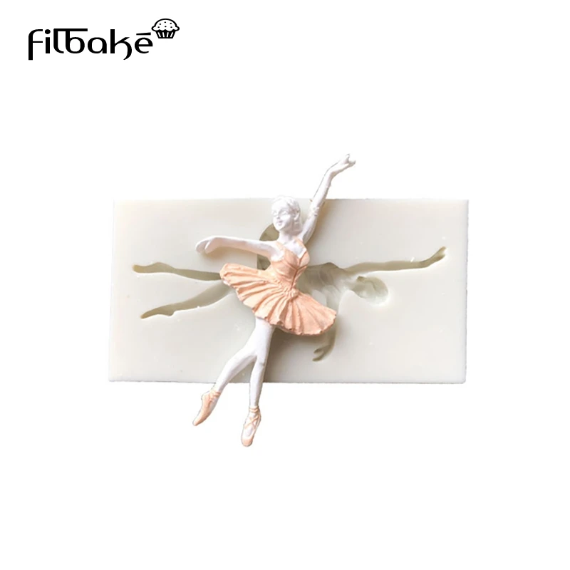 FILBAKE 3D балетки силиконовые формы для торта декоративные инструменты глины