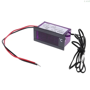 

Digital Embedded Thermometer Refrigerator Freezer Temperature Display Panel 220V