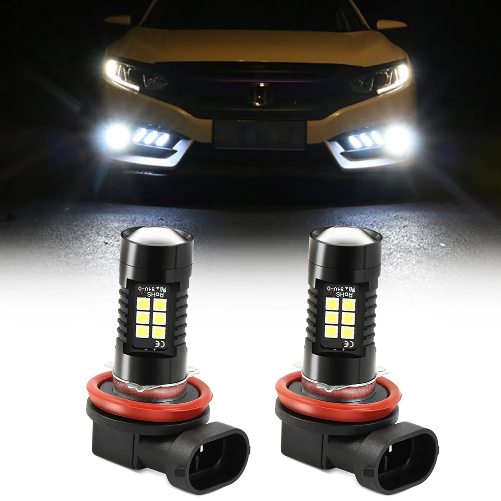 Светодиодные лампы для противотуманных фар H8 H11 Suzuki Jimmy Grand Vitara Toyota Corolla RAV4 Yaris chr Auris