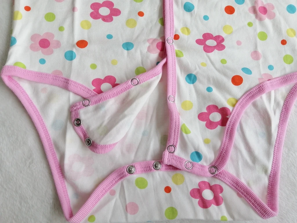Flowers bodysuit with front snaps/adult onesie/adult baby romper/abdl clothes