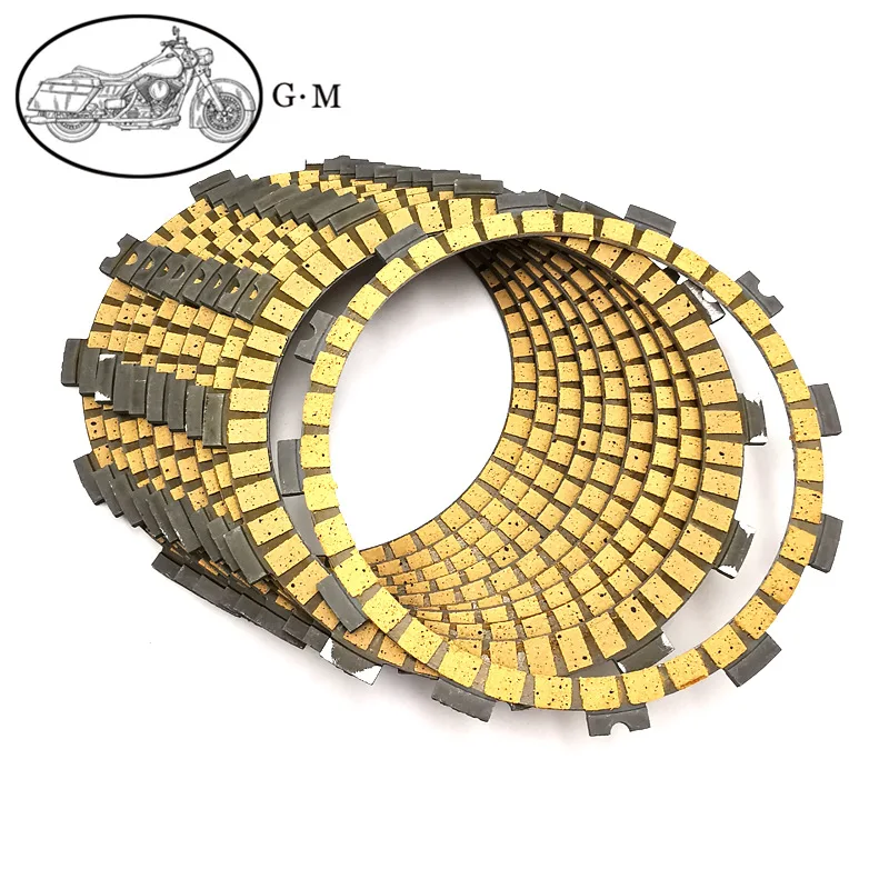 

Motorcycle Carbon Fibre Clutch Friction Plates Kit For Suzuki GSXR 1000 GSX-R1000 K5 K6 K7 K8 05-08 GSX-S1000A GSXS 1000 A 18-19