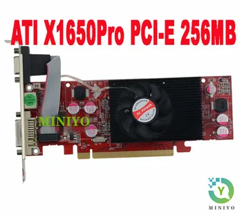 

For Radeon X1650 Pro PCI-E pci-e 256MB VGA+DVI+S vdieo port video graphics card Discrete graphics Support single/dual screen