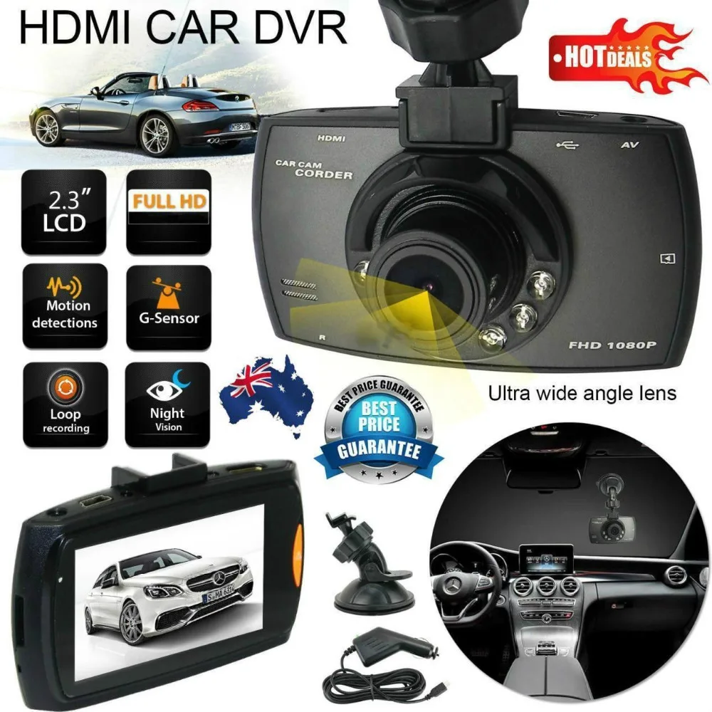 G30L Car DVR Dash Cam high quality Car Camera Recorder G-sensor IR Night Vision Full HD Hot sale Auto Accessaries