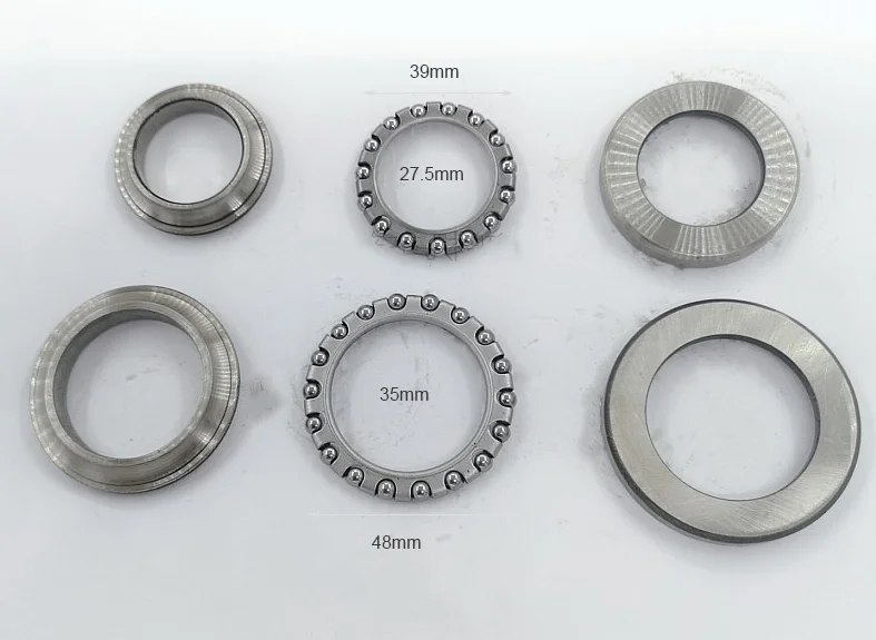 Fork Neck Steering Head Stem & Bearings set for Chinese Scooter TB110