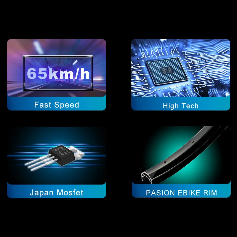 Комплект для электровелосипеда Pasion 26 дюймов 48 В 1500 Вт|conversion kit|e bike conversion kitbike kit |