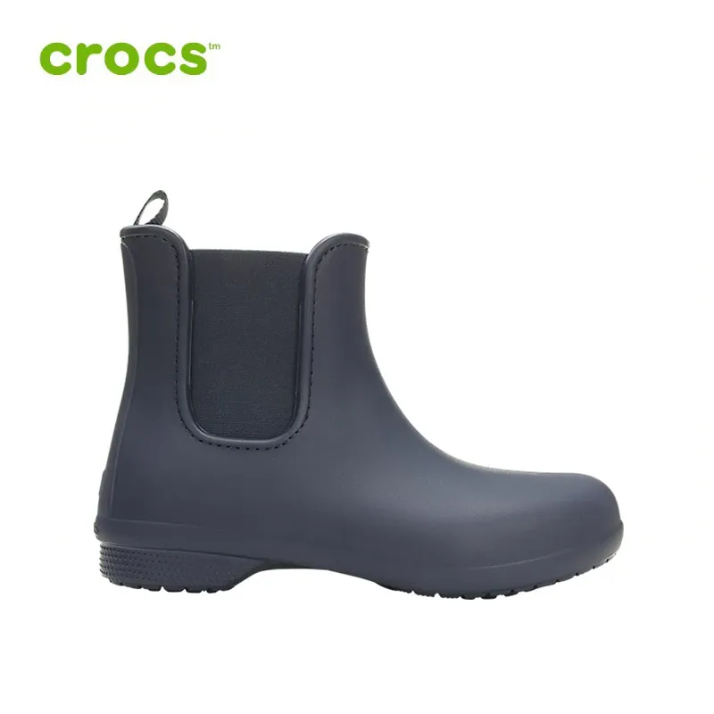 crocs ankle rain boots