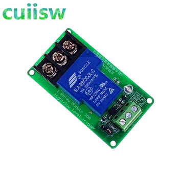 

ONE 1 channel relay module 30A with optocoupler isolation 5V 12V supports high and low Triger trigger