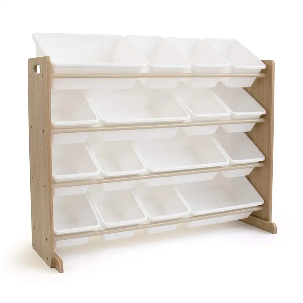 large white toy storage