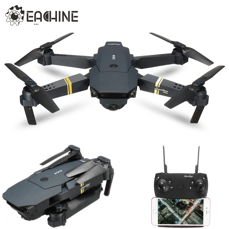 

Eachine E58 WIFI FPV With Wide Angle HD Camera High Hold Mode Foldable Arm RC Quadcopter RTF Drone VS VISUO XS809HW H37