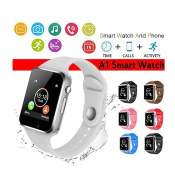 

A1 Smart Watch Sports Tracker Men Women Smartwatch IP67 Waterproof Watches Sleep Monitor Pedometer