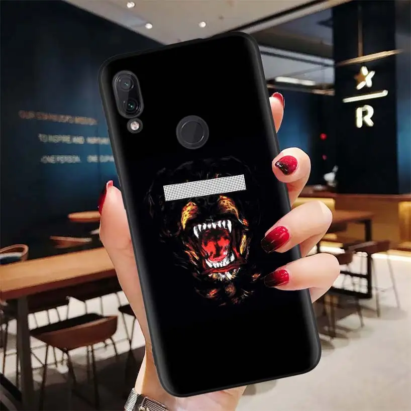Черный чехол Ротвейлер для Xiao mi Red mi Note 8 7 7S 7A 6 S2 GO K20 Pro+ 6A mi 6X 5X A1 CC 9 8 мягкий чехол для телефона