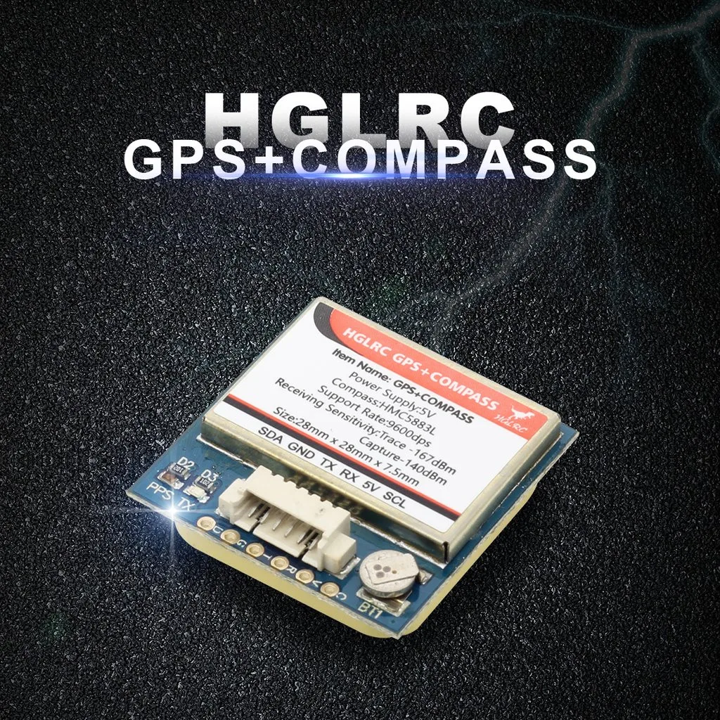 

HGLRC GPS&COMPASS U8 GPS & HMC5883L Compass For FPV Racing Drone RC Quadcopters FOR CHILDREN T829