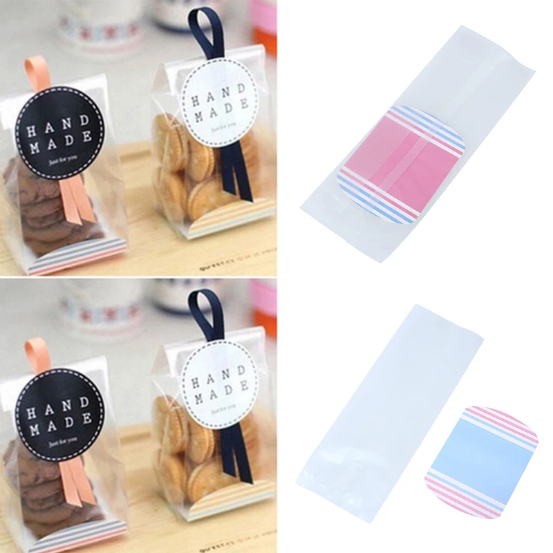 Portable Dessert Package Storage West Point Bag Pastry Food Grade Practical Food Container Festival Wedding Decor 100PCS/Bag