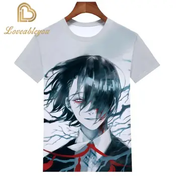 

Summer T Shirts Tokyo Ghoul T-shirt Men and Women T-shirts 3d Tshirt Printed Japan Tshirts Casual Blood Anime Clothes