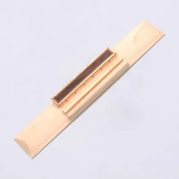 

10pcs Classic Guitar Maple Bridge Slotted for 6 String Classical Guitar