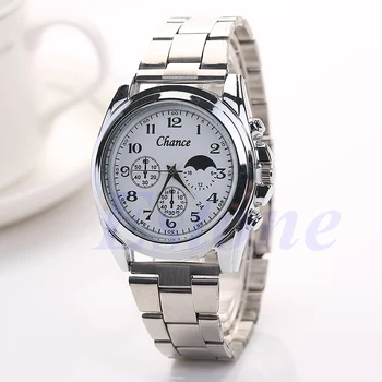 

Luxury Mens Military Stainless Steel Band Black Sport Analog Quartz Wrist Watch 19QC