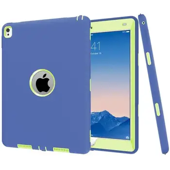 

Shockproof Heavy Duty Silicone Hard Case For iPad Pro 9.7 A1673 A1674 A1675 Baby Safe Armor Cover Fundas Cover+Stylus Pen+Gift.