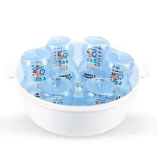 Высокая емкость термостойкая Детская Бутылочка СВЧ паровой стерилизатор коробка для хранения дома Портативный прочный младенческий кормушка стерилизатор