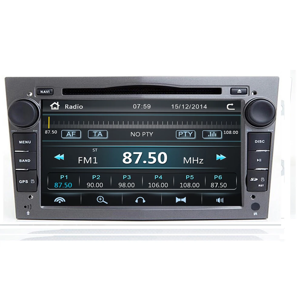 Excellent 7"2Din Car multimedia player For Opel Astra Vectra Antara Zafira Corsa Car DVD Radio GPS Navigation maps camera 5