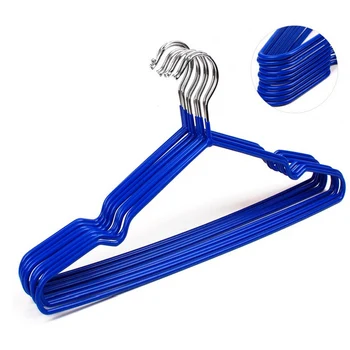 

10Pcs Velvet Clothes Hangers Suit-Shirt Pants Hook Non Slip Storage Organize Kit