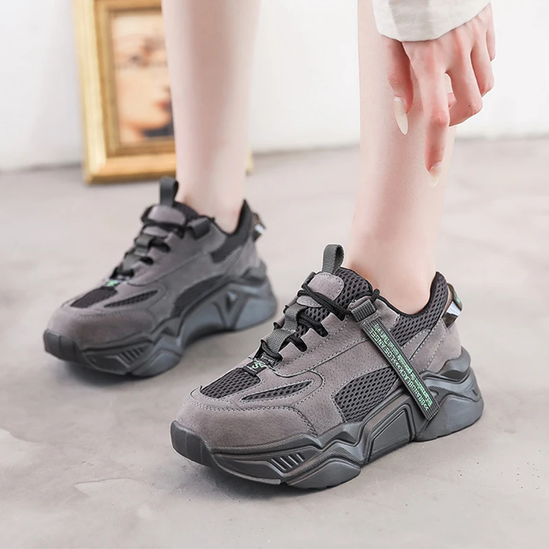 

Womens Sneakers Women's New Summer Shoes 2019 shoes Tennis Female Casual Woman Platform Woman's Heels Trainers Fashion Mesh